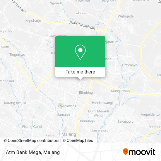 Atm Bank Mega map