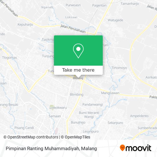 Pimpinan Ranting Muhammadiyah map