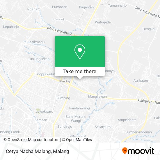 Cetya Nacha Malang map