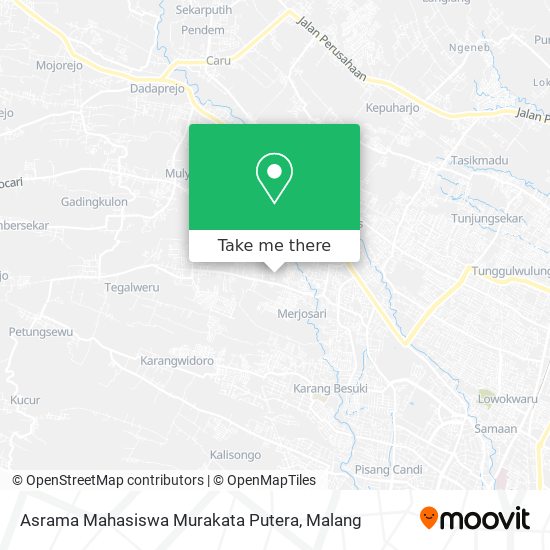 Asrama Mahasiswa Murakata Putera map