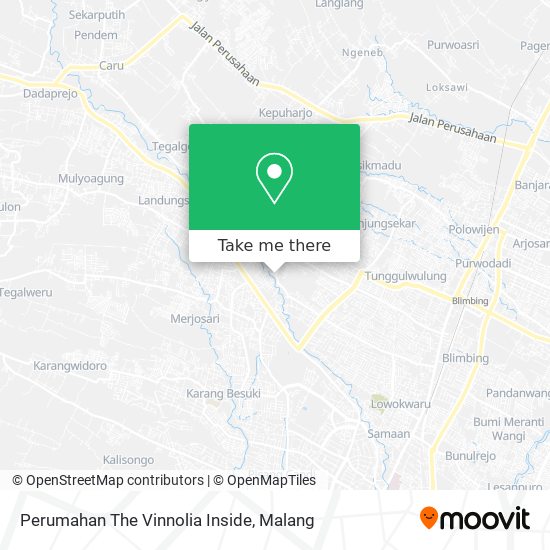 Perumahan The Vinnolia Inside map
