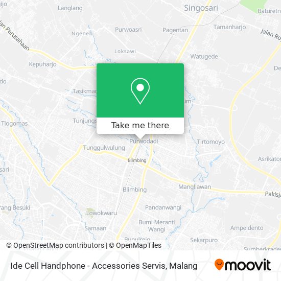 Ide Cell Handphone - Accessories Servis map