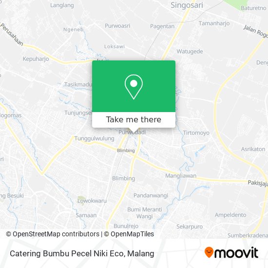 Catering Bumbu Pecel Niki Eco map