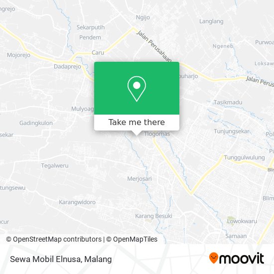 Sewa Mobil Elnusa map