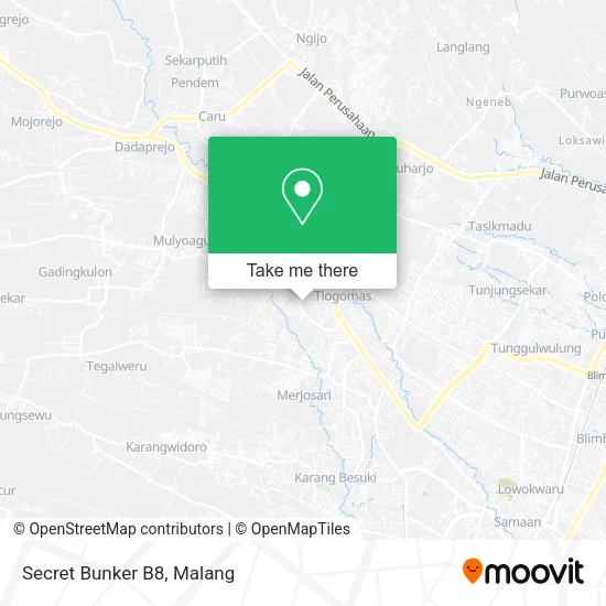 Secret Bunker B8 map