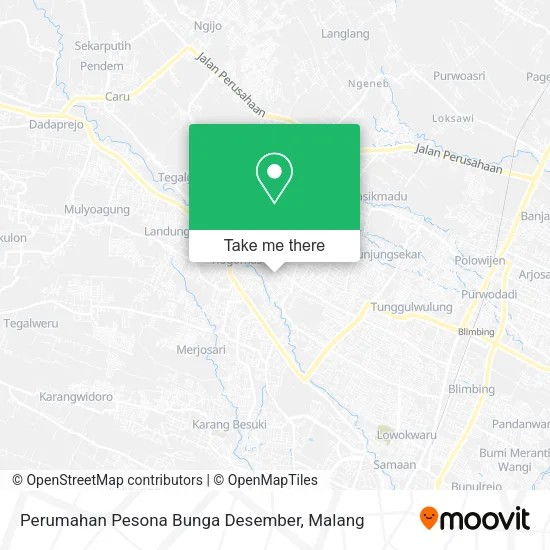 Perumahan Pesona Bunga Desember map