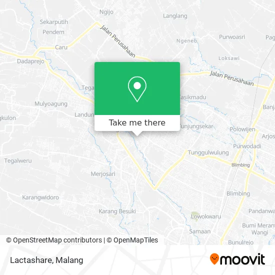 Lactashare map