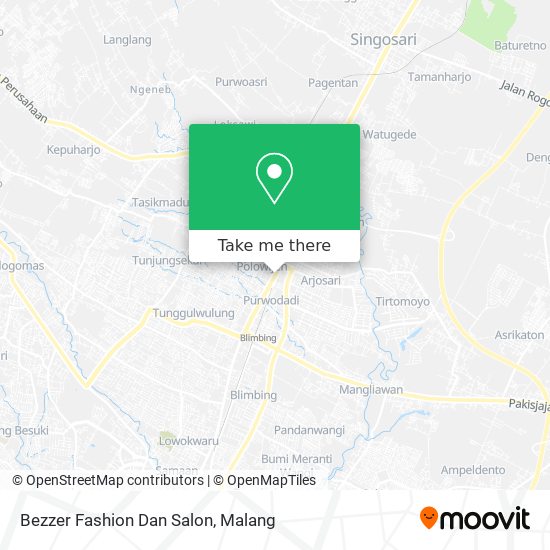Bezzer Fashion Dan Salon map