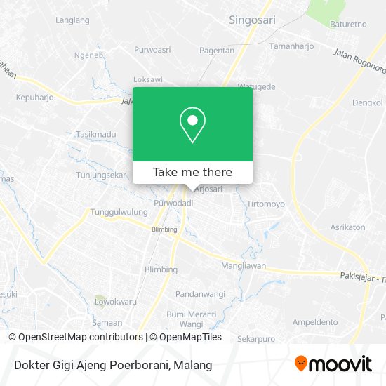 Dokter Gigi Ajeng Poerborani map