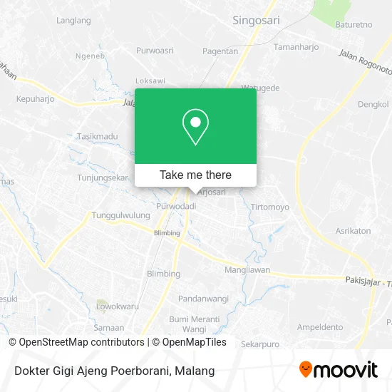 Dokter Gigi Ajeng Poerborani map