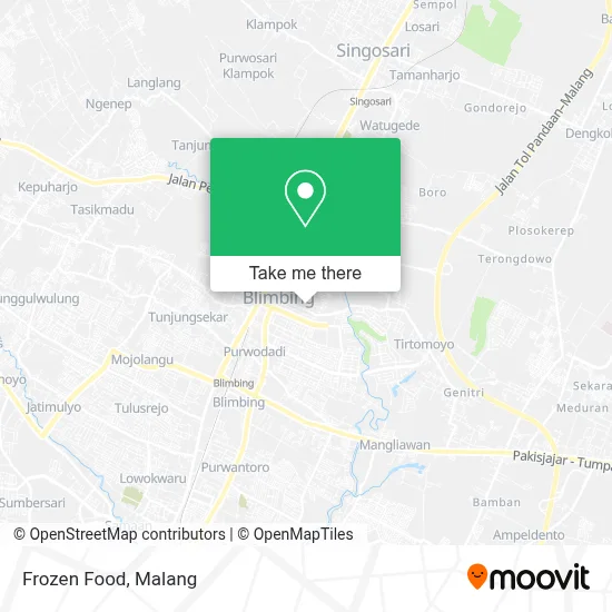 Frozen Food map