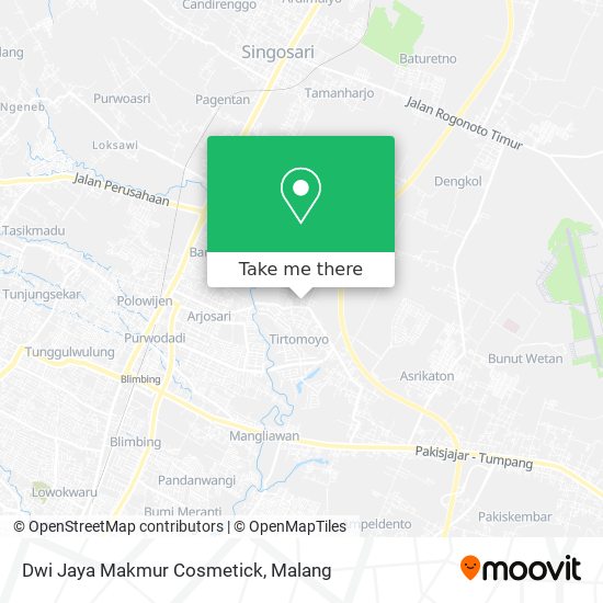 Dwi Jaya Makmur Cosmetick map