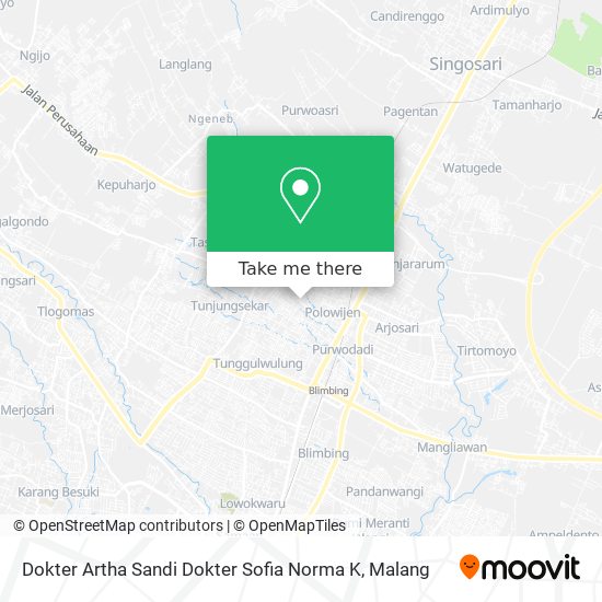 Dokter Artha Sandi Dokter Sofia Norma K map