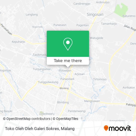 Toko Oleh Oleh Galeri Sokres map