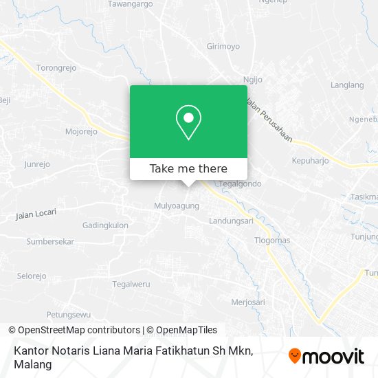 Kantor Notaris Liana Maria Fatikhatun Sh Mkn map