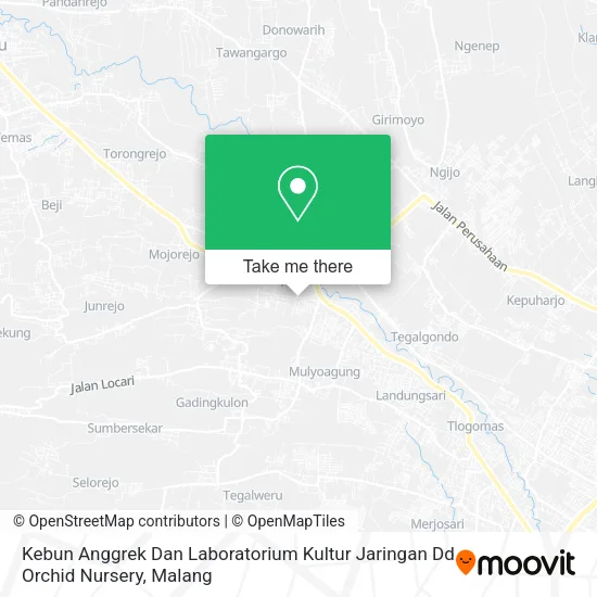 Kebun Anggrek Dan Laboratorium Kultur Jaringan Dd Orchid Nursery map