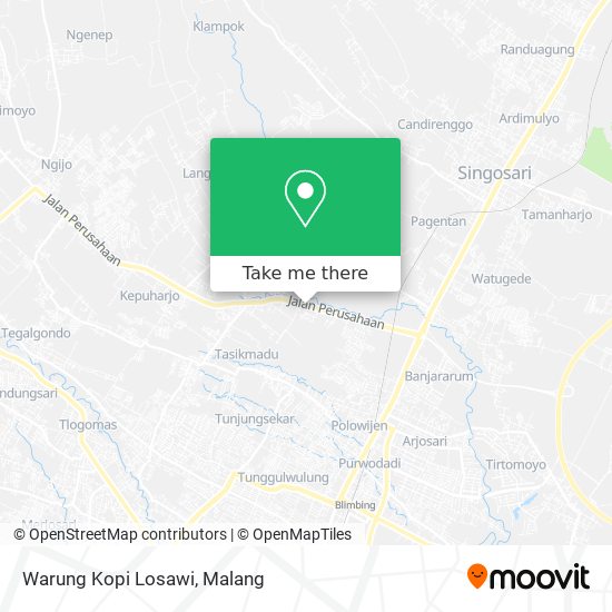 Warung Kopi Losawi map