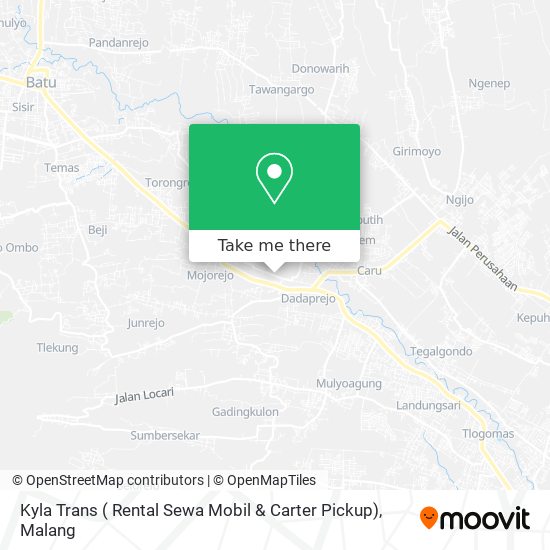 Kyla Trans ( Rental Sewa Mobil & Carter Pickup) map