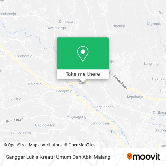 Sanggar Lukis Kreatif Umum Dan Abk map
