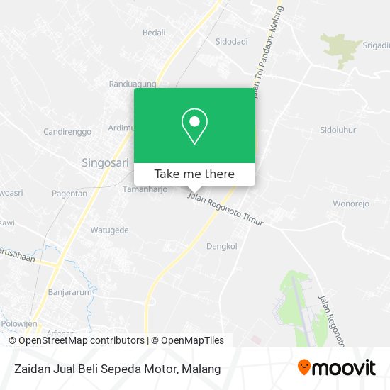 Zaidan Jual Beli Sepeda Motor map