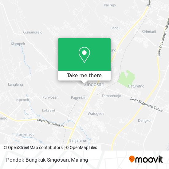 Pondok Bungkuk Singosari map