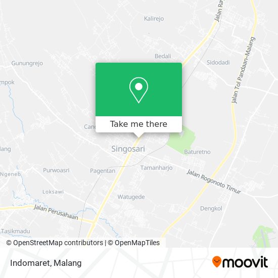 Indomaret map