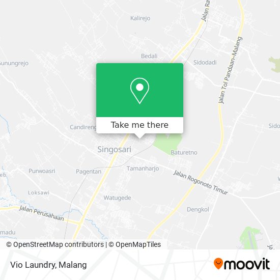 Vio Laundry map