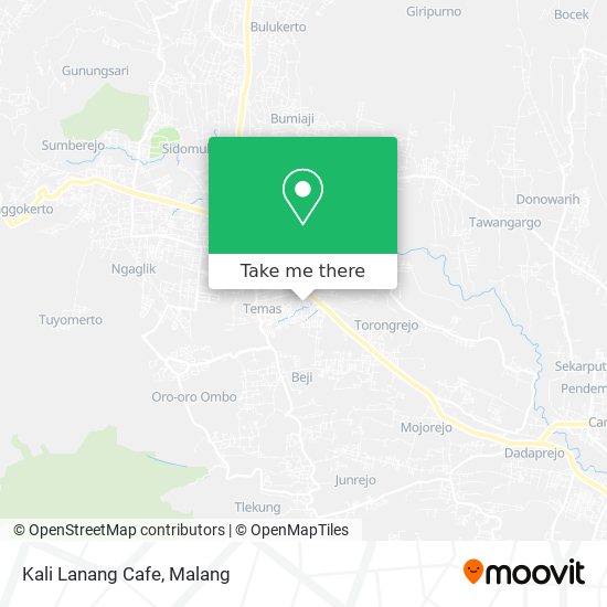 Kali Lanang Cafe map