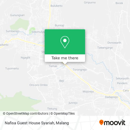 Nafisa Guest House Syariah map