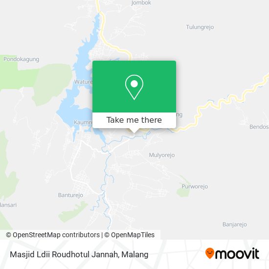 Masjid Ldii Roudhotul Jannah map