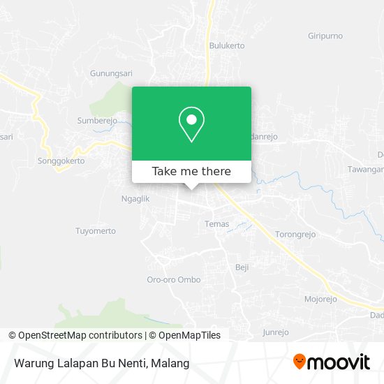 Warung Lalapan Bu Nenti map