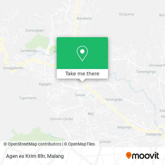 Agen es Krim 8ltr map