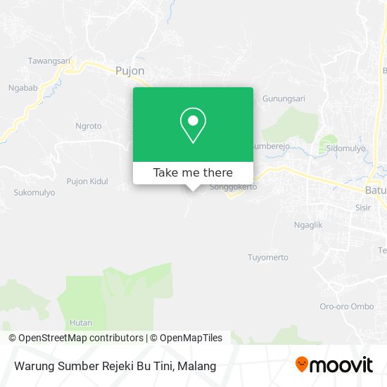 Warung Sumber Rejeki Bu Tini map