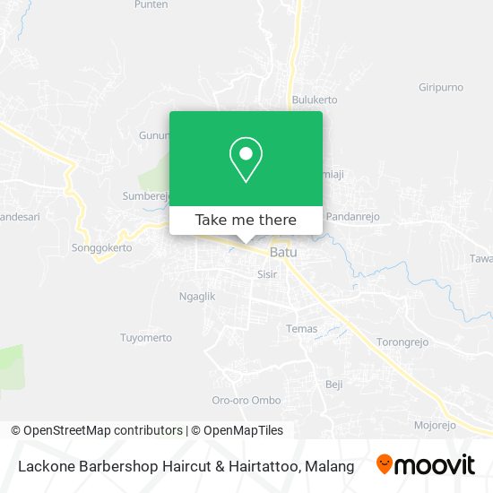 Lackone Barbershop Haircut & Hairtattoo map