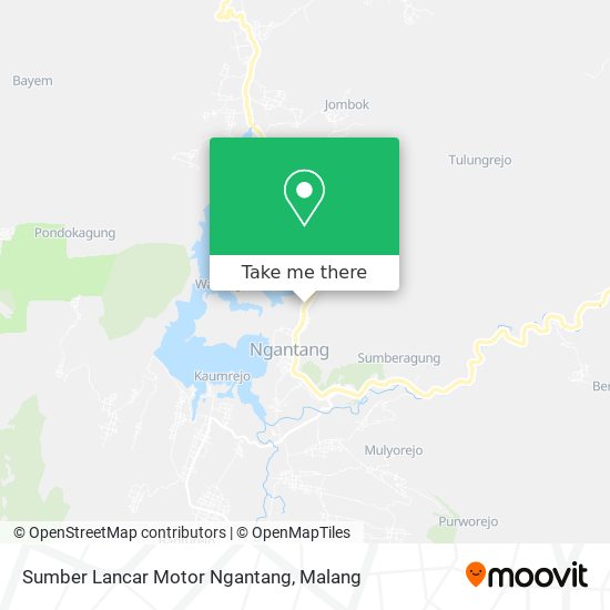 Sumber Lancar Motor Ngantang map