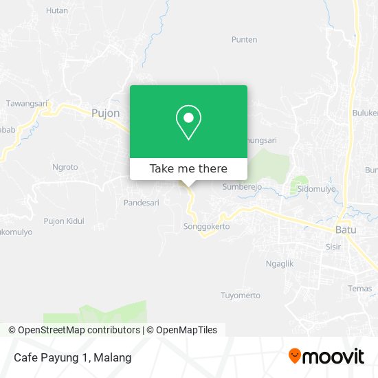 Cafe Payung 1 map