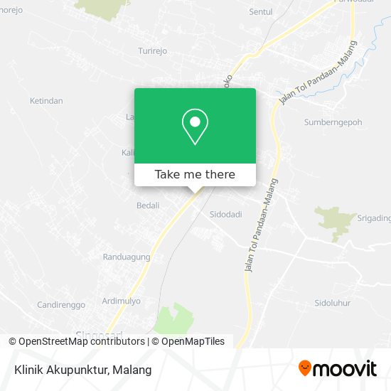 Klinik Akupunktur map