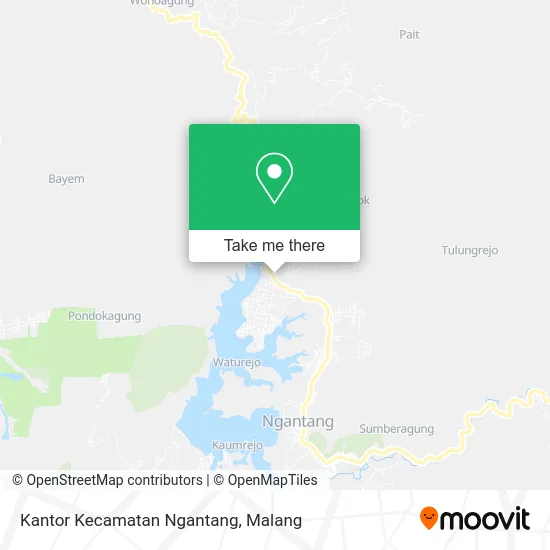 Kantor Kecamatan Ngantang map
