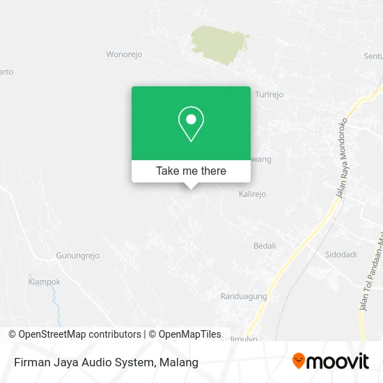 Firman Jaya Audio System map