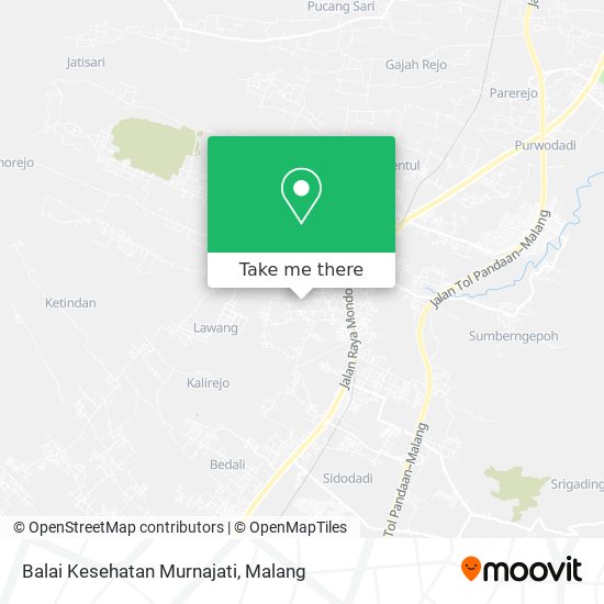 Balai Kesehatan Murnajati map