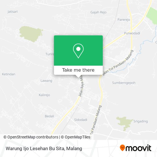 Warung Ijo Lesehan Bu Sita map