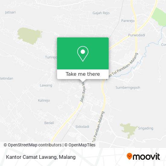 Kantor Camat Lawang map