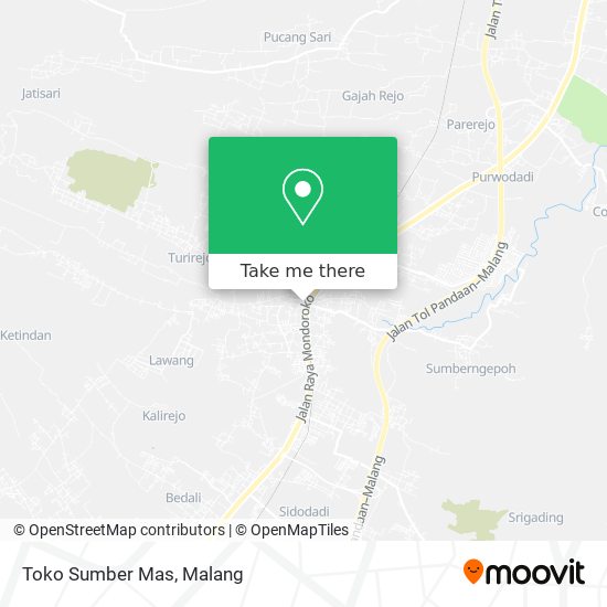 Toko Sumber Mas map