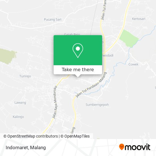 Indomaret map