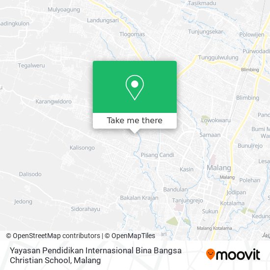 Yayasan Pendidikan Internasional Bina Bangsa Christian School map