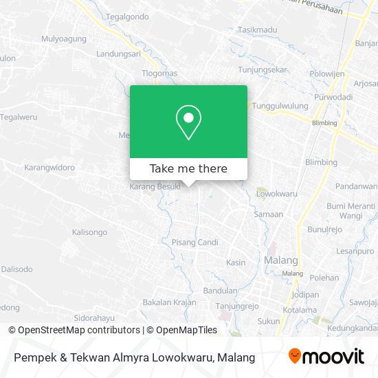 Pempek & Tekwan Almyra Lowokwaru map