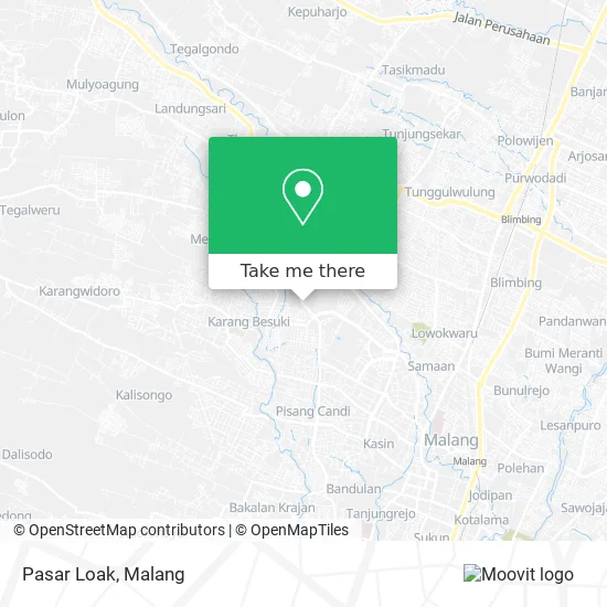 Pasar Loak map
