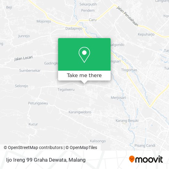 Ijo Ireng 99 Graha Dewata map