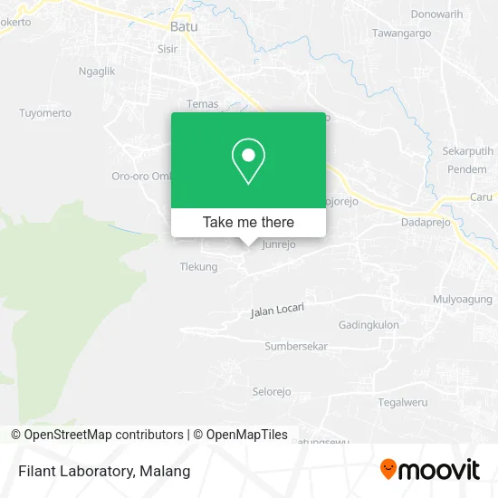 Filant Laboratory map