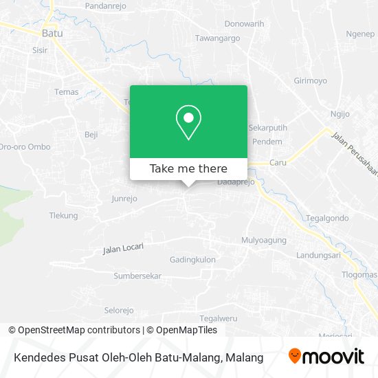 Kendedes Pusat Oleh-Oleh Batu-Malang map